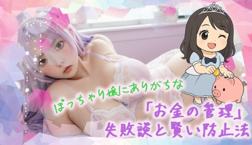 ぽっちゃり嬢にありがちな「お金の管理」失敗談と賢い防止法